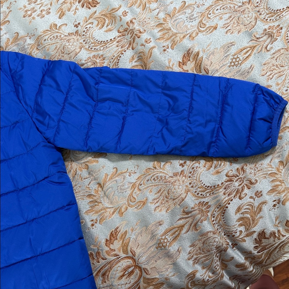 BNWT GAP Kids Vibrant Blue Puffer Jacket with Hood - Picture 11 of 12